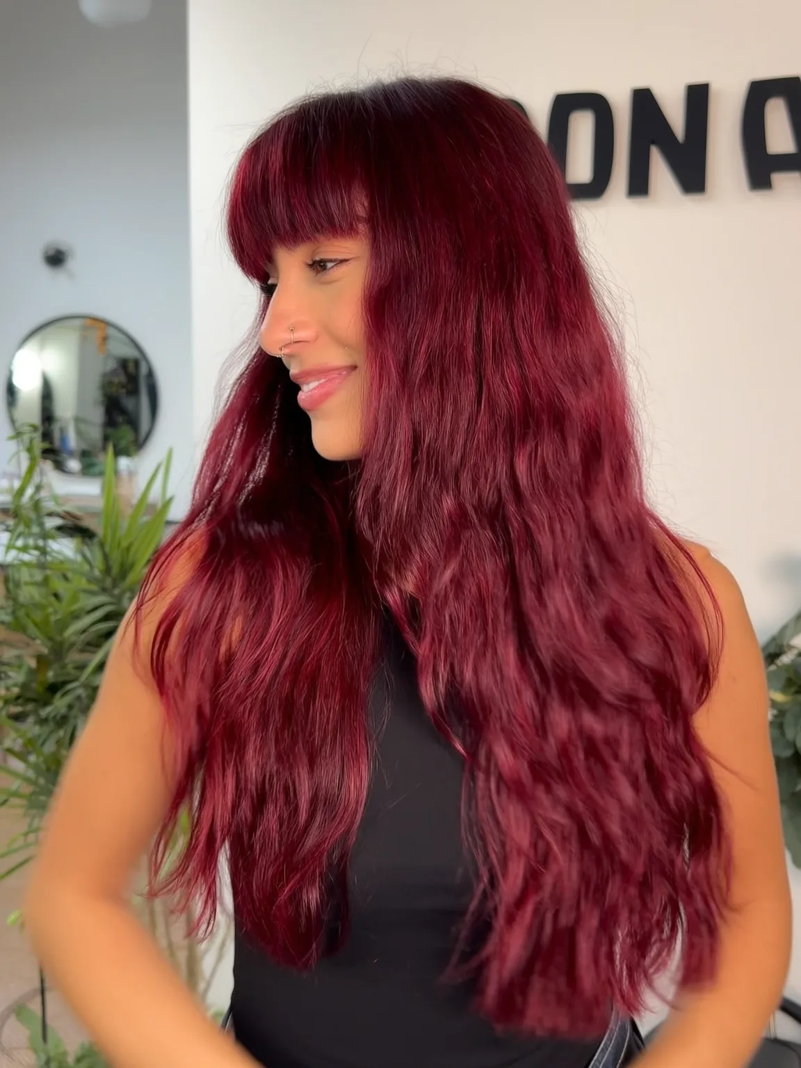 50 Stunning Wavy Hairstyles With Bangs That Add Movement and Frame Your Face Perfectly - Hair Style Album